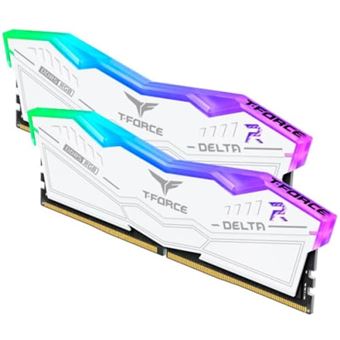 RAM DDR5 T-FORCE DELTA 16GB 6000 MHZ ARGB WHITE